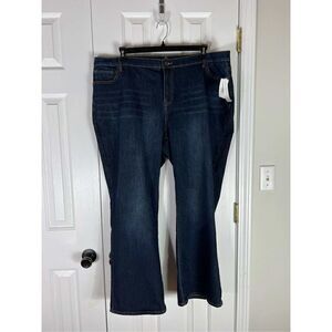 NWT Dressbarn Womens Modern Bootcut Jeans Size 24 Short